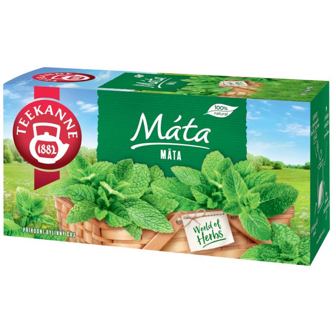 Čaj TEEKANNE bylinný Máta HB 20 x 1,5g