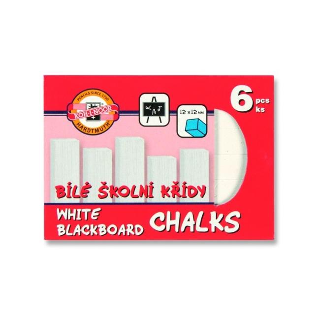 Křída bílá 6 ks