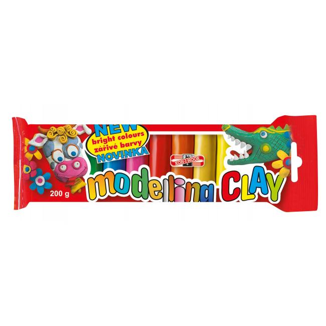 [KH131712] Školní plastelína 200g 10-barevná