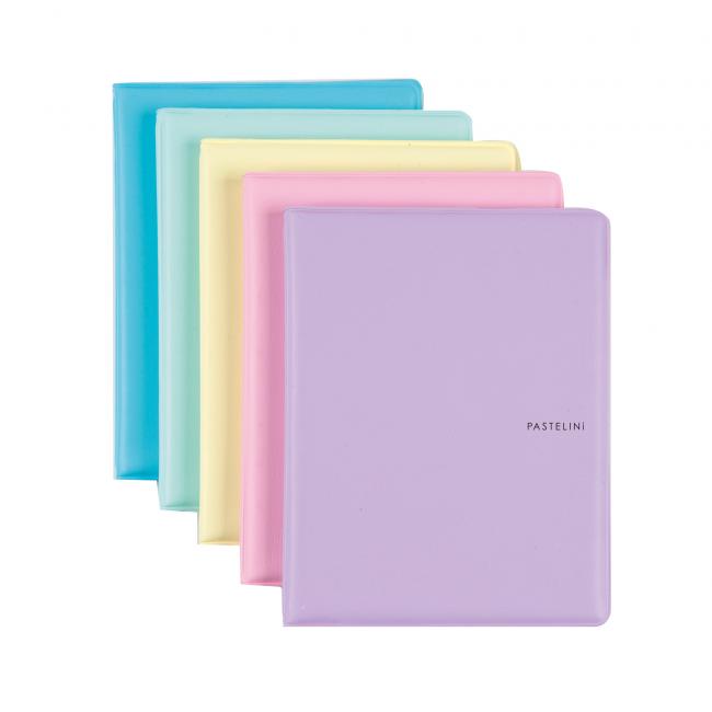 [KP612300] Obal na doklady Karton PP Pastelini mix barev