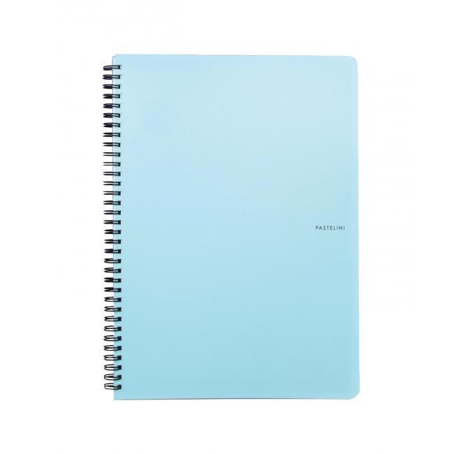[KP806600] Poznámkový blok A4 Karton PP Pastelini modrý