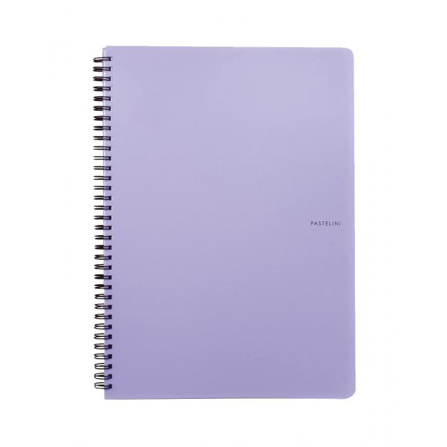 [KP807000] Poznámkový blok A4 Karton PP Pastelini fialový