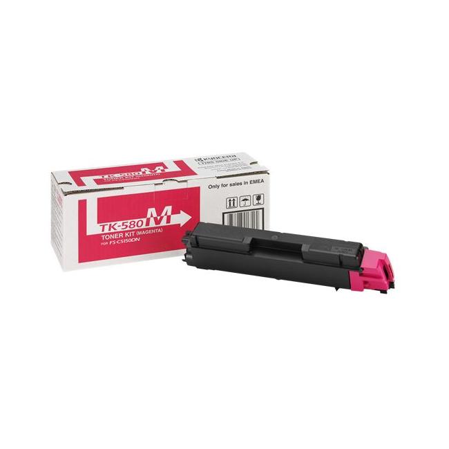 [KY013629] Toner Kyocera TK-580M magenta (2.800 str.) pro FS-C 5150DN/Ecosys P6021
