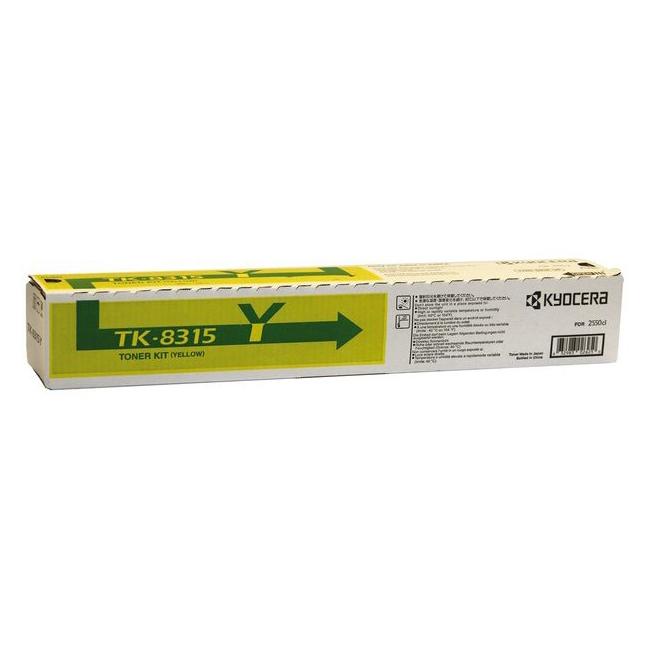 [KY027118] Toner Kyocera TK-8315Y yellow (6.000 str.) pro TASKalfa 2550Ci