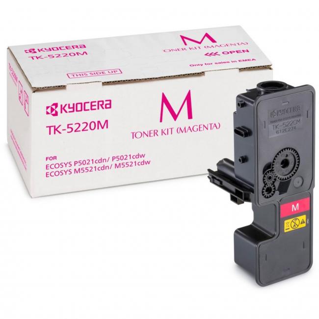 Toner Kyocera TK-5220M magenta (1.200 str.) pro Ecosys P5021cdn/P5021cdw/M5521cdn/M5521cdw