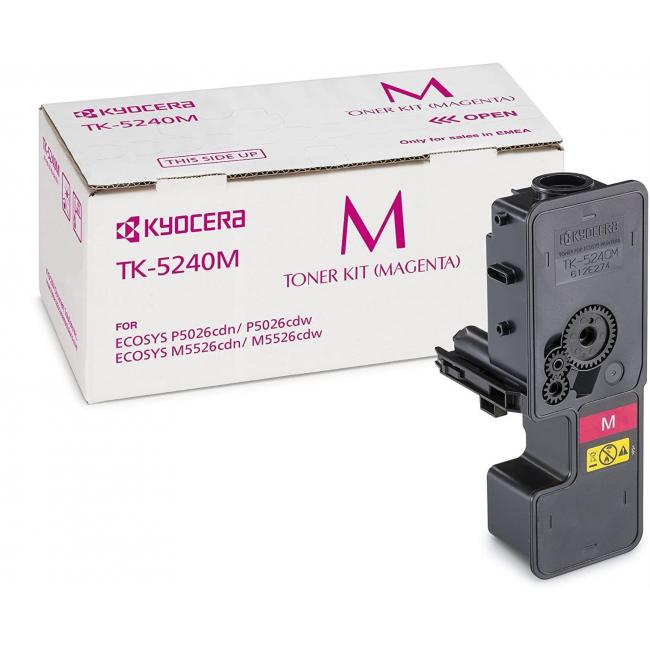 Toner Kyocera TK-5240M magenta (4.000 str.) pro Ecosys P5026cdn/P5026cdw/M5526cdn/M5526cdw