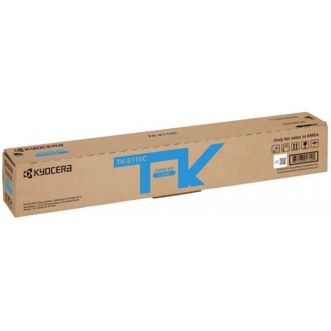 Toner Kyocera TK-8115C cyan (6.000 str.) pro ECOSYS M8124cidn/M8130cidn