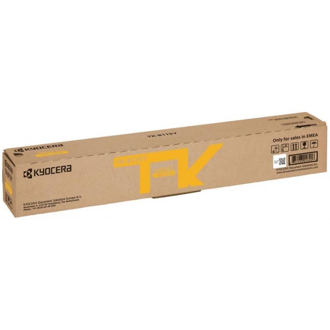 [KY041460] Toner Kyocera TK-8115Y yellow (6.000 str.) pro ECOSYS M8124cidn/M8130cidn