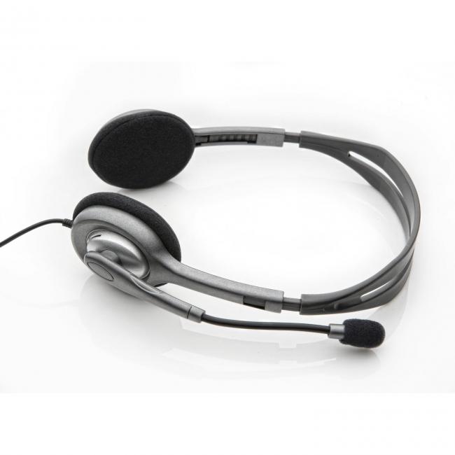 Sluchátka s mikrofonem Logitech Stereo Headset H110