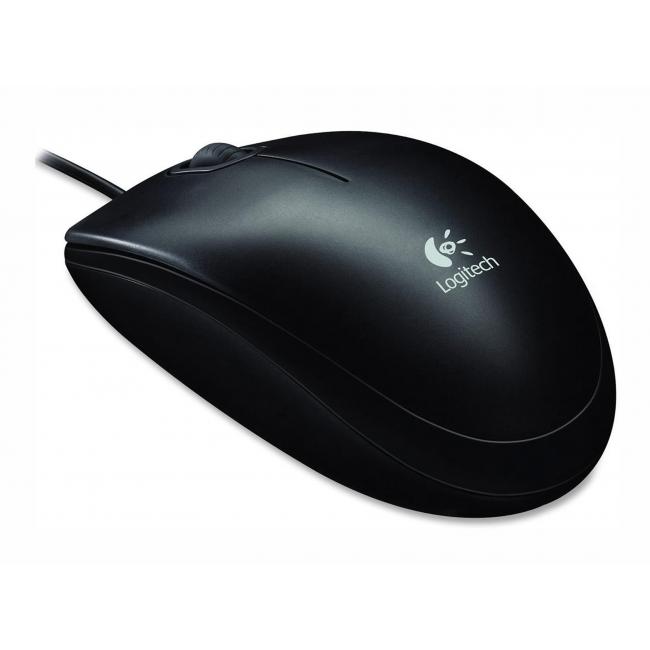 Myš Logitech B100 černá, optická, USB