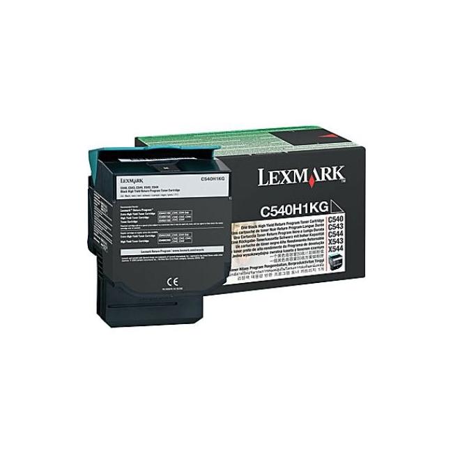 Toner Lexmark C540H1KG black (2.500 str.) pro C540/C543/C544/X543/X544