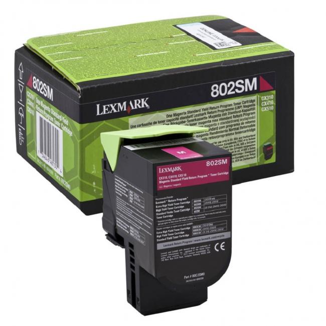 Toner Lexmark 802SM magenta (2.000 str.) pro CX310/CX/410/CX510