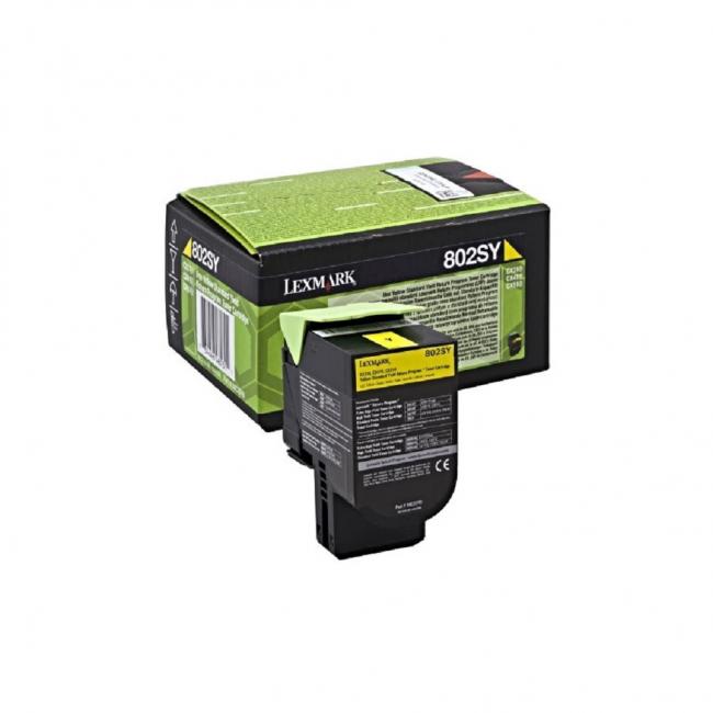 [LK024907] Toner Lexmark 802SY yellow (2.000 str.) pro CX310/CX410/CX510