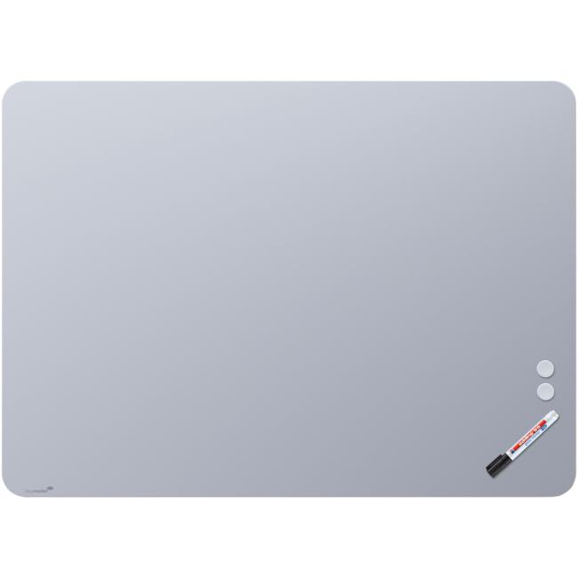 Tabule GLASSBOARD matná oblé rohy 100x200, modrá