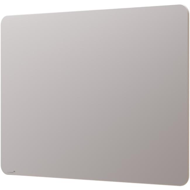Tabule GLASSBOARD matná oblé rohy 100x200, šedá