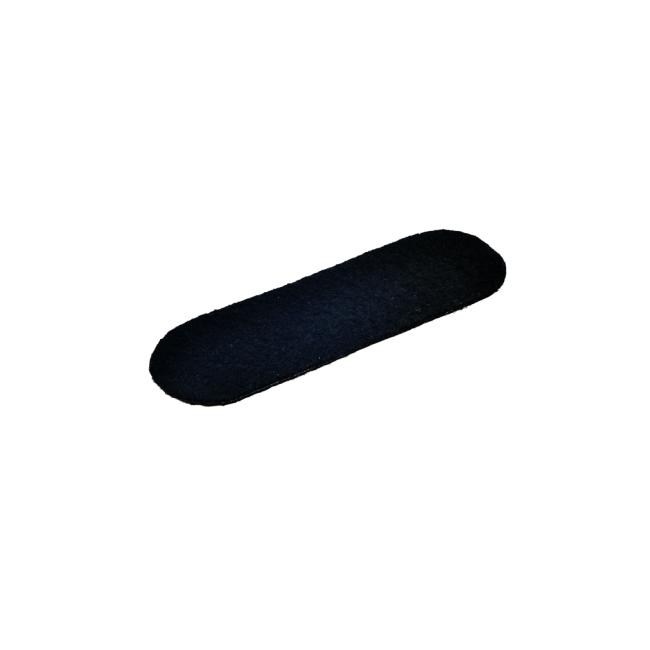 [LM120425] Filcové polštářky do magnetické stěrky WOODEN 10ks, černé