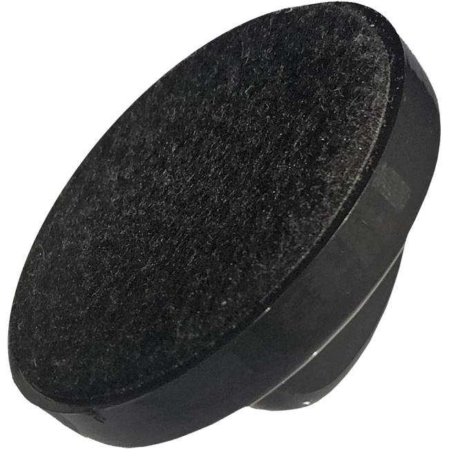 [LM120700] Mini stěrka magnetická s držákem na popisovač, černá