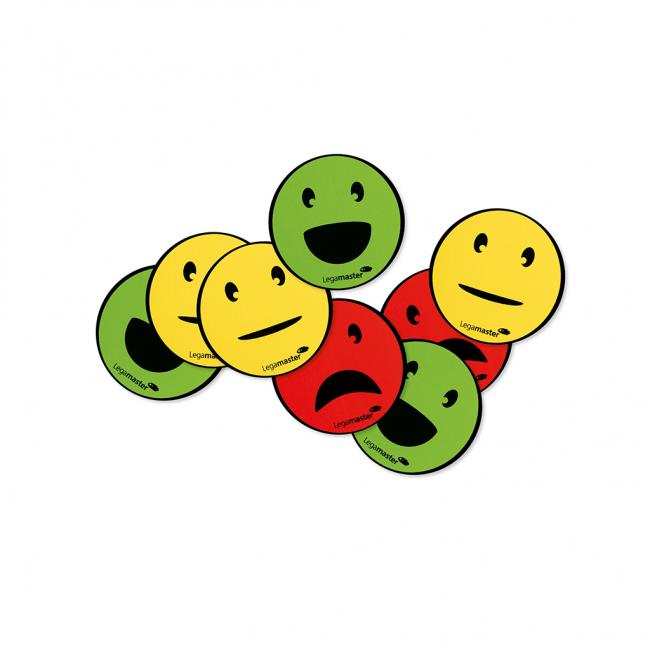 [LM123304] Magnety Emoticon o průměru 50mm, mix 6 ks