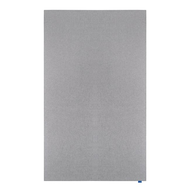 [LM144121] Textilní akustická napichovací nástěnka WALL-UP verikální 200x119,5 cm tichá šedá