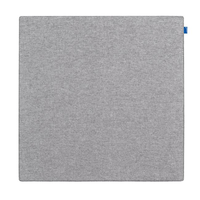 [LM144575] Textilní akustická napichovací nástěnka BOARD-UP 75x75 cm tichá šedá