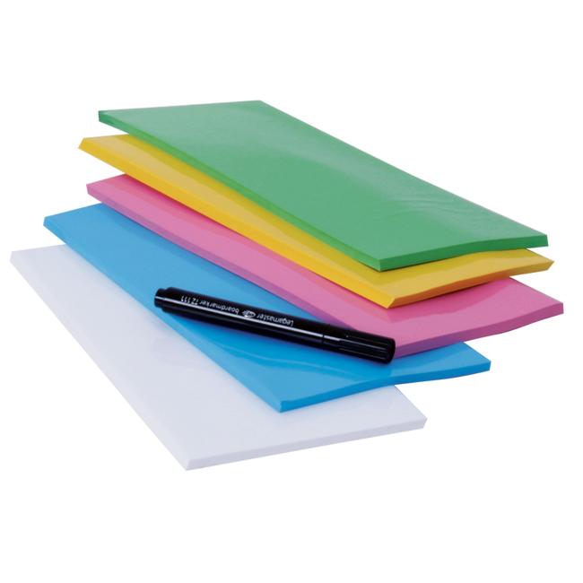 [LM159499] Magic-Chart Notes 10x20 cm, mix 5 barev