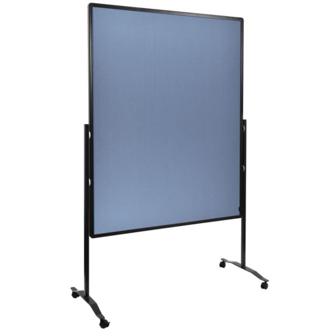 [LM204210] Moderační tabule plstěná 150x120 cm PREMIUM PLUS modrošedá