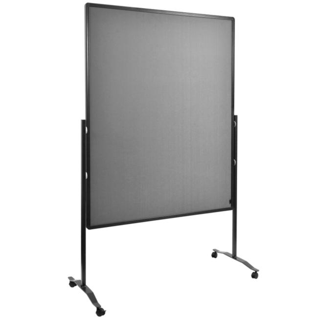 [LM204510] Moderační tabule plstěná 150x120 cm PREMIUM PLUS šedá