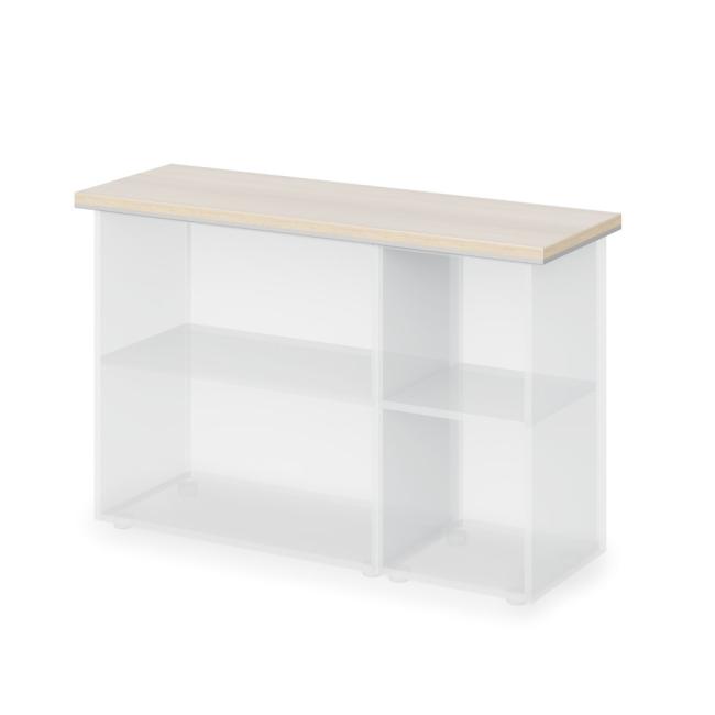 [LZ000200] Deska horní obkladová Lenza Wels, 127,6x3,8x42,9cm, akát světlý