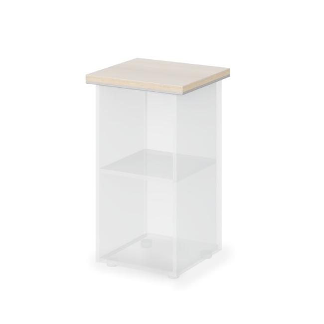 [LZ000240] Deska horní obkladová Lenza Wels, 47,8x3,8x42,9cm, akát světlý