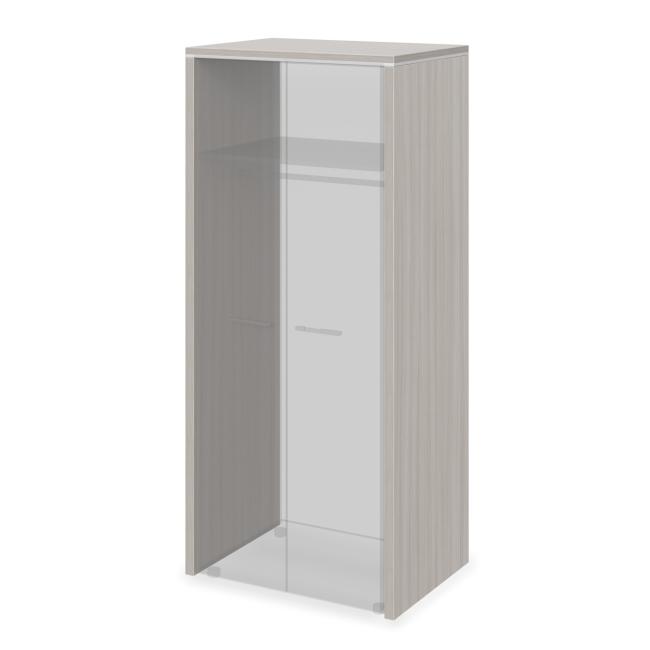 Komplet obklad. desek Lenza Wels, pouze pro hlubokou šatní skříň, 87,8x197,6x62,9cm, driftwood