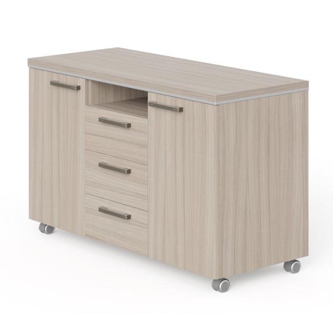 Kontejner mobilní nika Lenza Wels, 120x76, 2x50, 4cm, driftwood