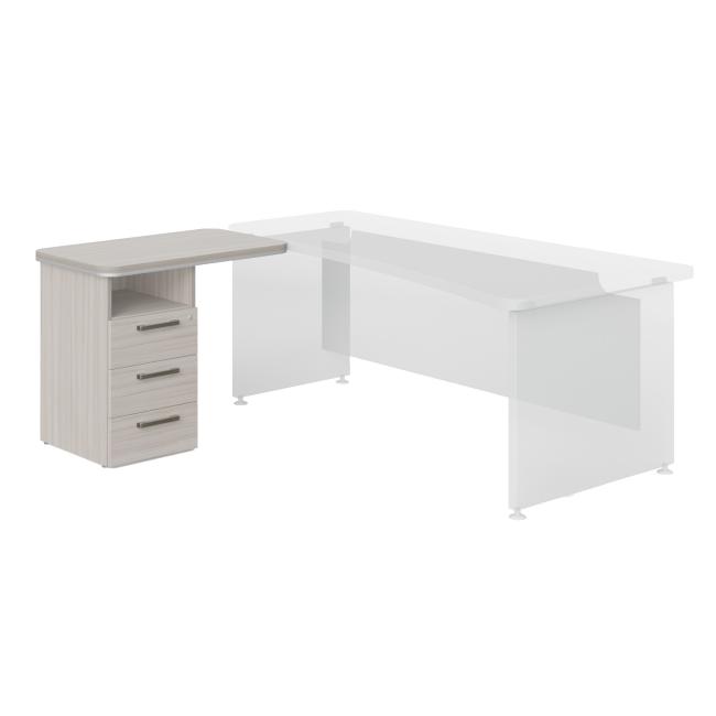 Kontejner přístavný L nika Lenza Wels, 90x76,2x55cm, driftwood