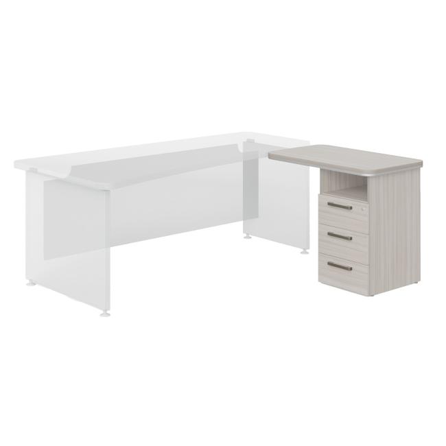 Kontejner přístavný P nika Lenza Wels, 90x76,2x55cm, driftwood