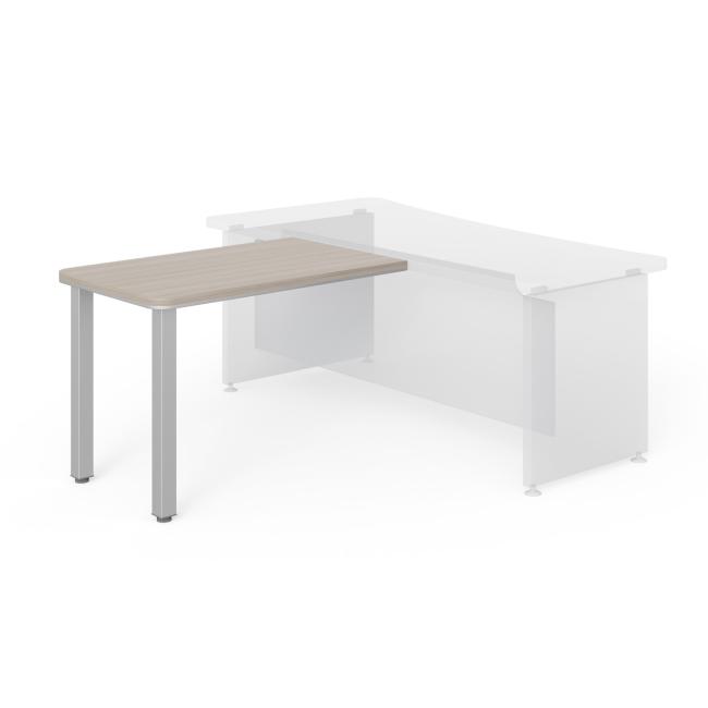 [LZ001402] Přídavný stůl Lenza Wels, 110x76,2x70cm, kovové nohy - driftwood