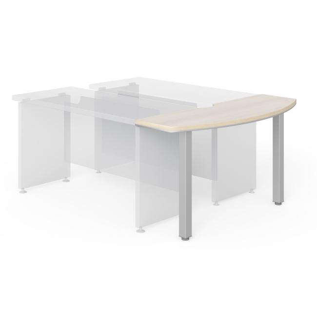 Prvek zakončovací Lenza Wels, 140x76,2x50cm, akát světlý