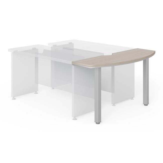 Prvek zakončovací Lenza Wels, 140x76,2x50cm, driftwood