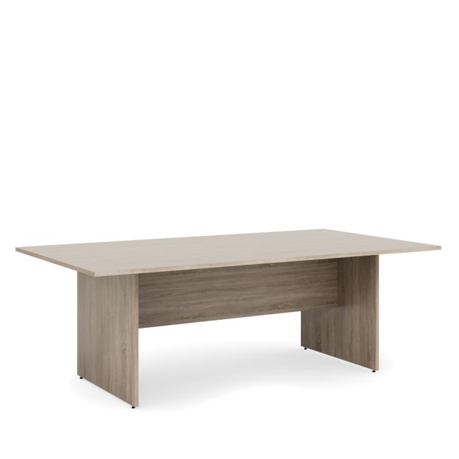 Jednací stůl BASIC, 220x76x120cm, dub Sonoma