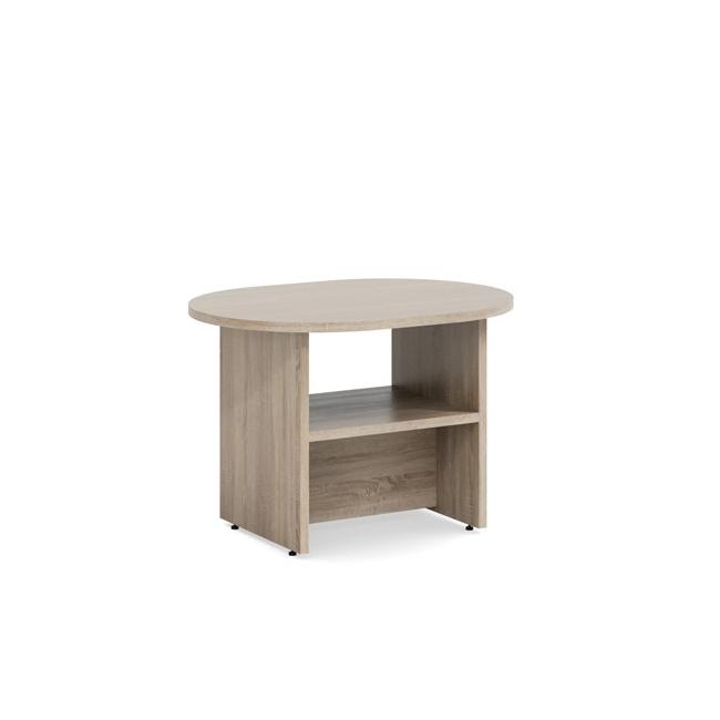 Konferenční stůl BASIC, 80x60x54, 7cm, dub Sonoma
