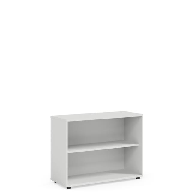 [LZ002913] Policová skříň BASIC, otevřená 100x40x75, 3cm, bílá