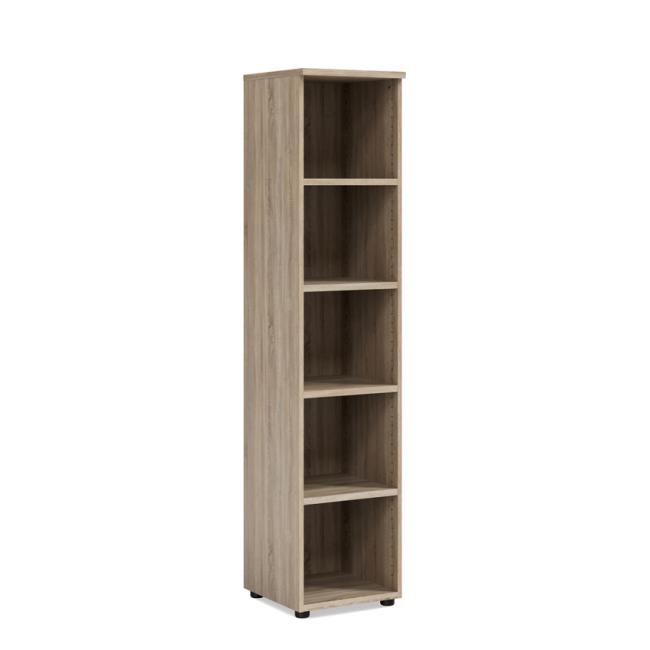 [LZ002944] Policová skříň BASIC, otevřená, 40x40x182, 1cm, dub Sonoma