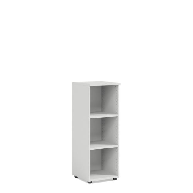 [LZ002953] Policová skříň BASIC, otevřená, 40x40x111, 7cm, bílá