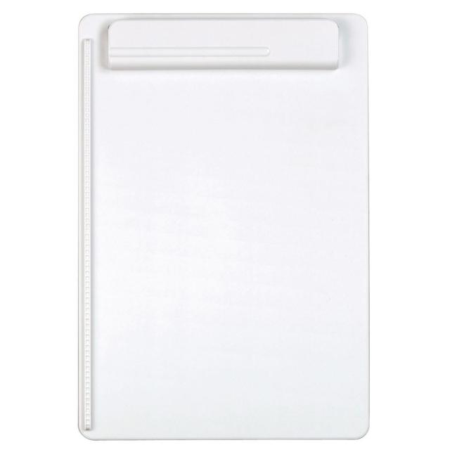 Podložka na psaní A4 MAULgo vyrobena z bílého recyklovaného plastu