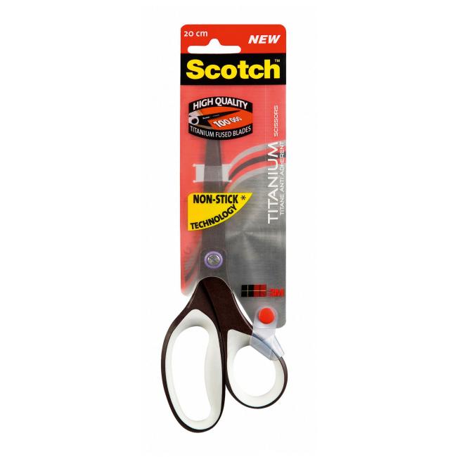 [MM004053] Titanové nůžky Scotch nepřilnavé 20cm, 1 v balení