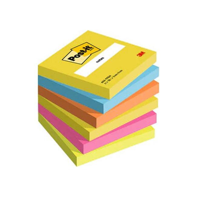 [MM065439] Samolepící bloček Post-it ENERGETIC 76x76mm, 6x100 lístků