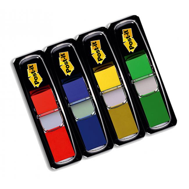 [MM068394] Post-it index úzký, klasické barvy, 12,5x43 mm, zvýhodněné balení 4+2