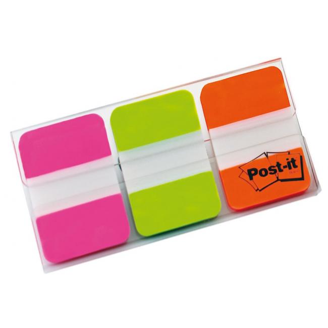 Post-it index extra silný neonové barvy 25 x 38 mm