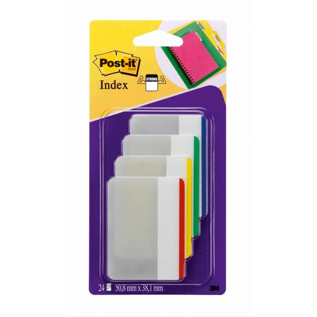 [MM068613] Post-it index silný široký klasické barvy 50,8 x 38 mm