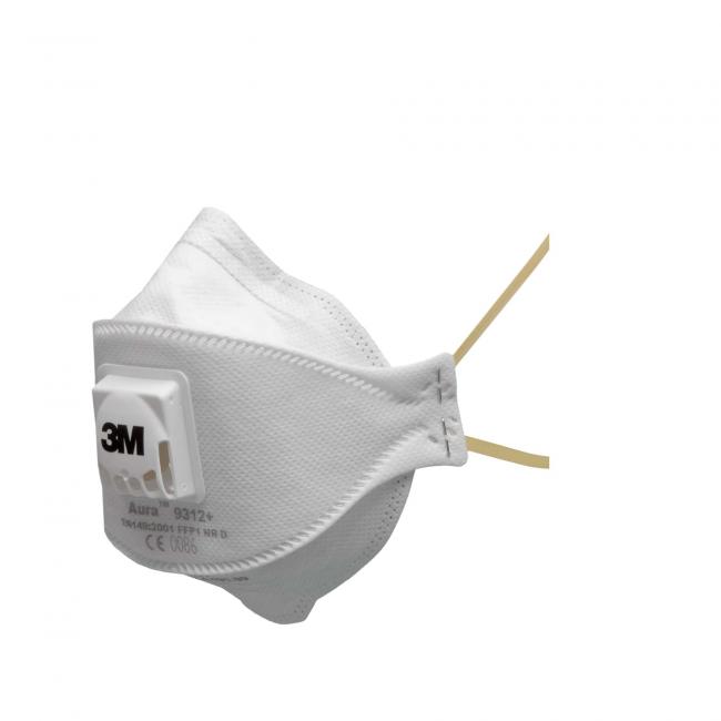Částicový respirátor FFP1 Aura 9312+ s výdechovým ventilem