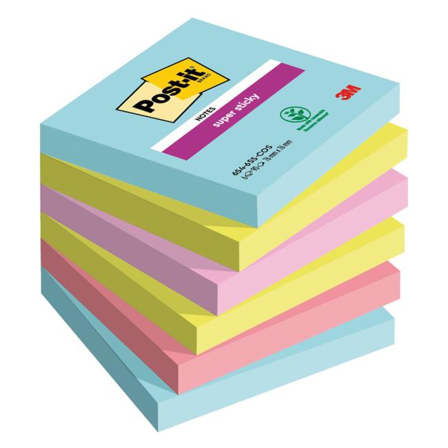 Samolepící bloček Post-it Super Sticky COSMIC 76x76mm