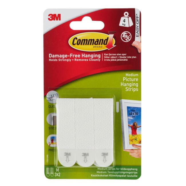[MM170210] Samolepicí proužky Command Medium na obrazy